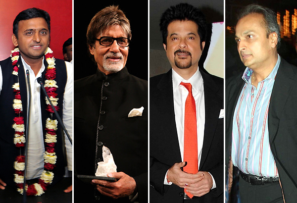 Jaya, Anil Ambani, Zayed Khan Attend Akhilesh Yadav's Swearing In, Ceremony Ends In Chaos